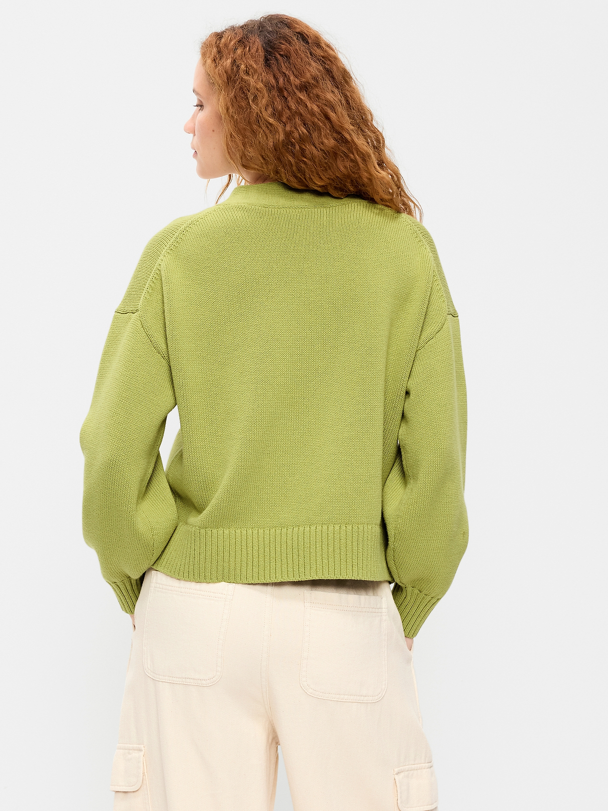 Seaside Cotton V-Neck Cardigan Sweater | Old Navy