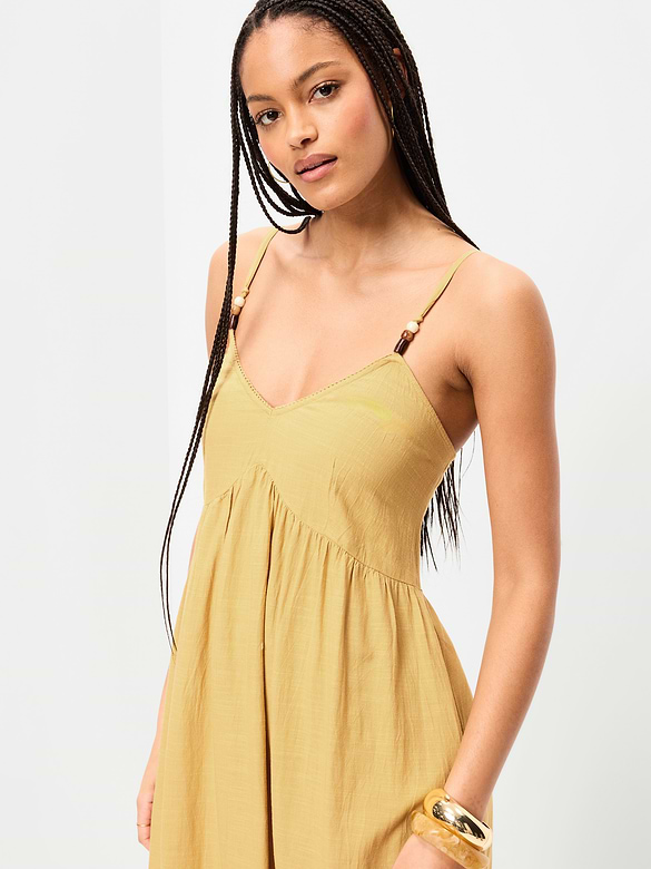 Sleeveless Boho Maxi Dress