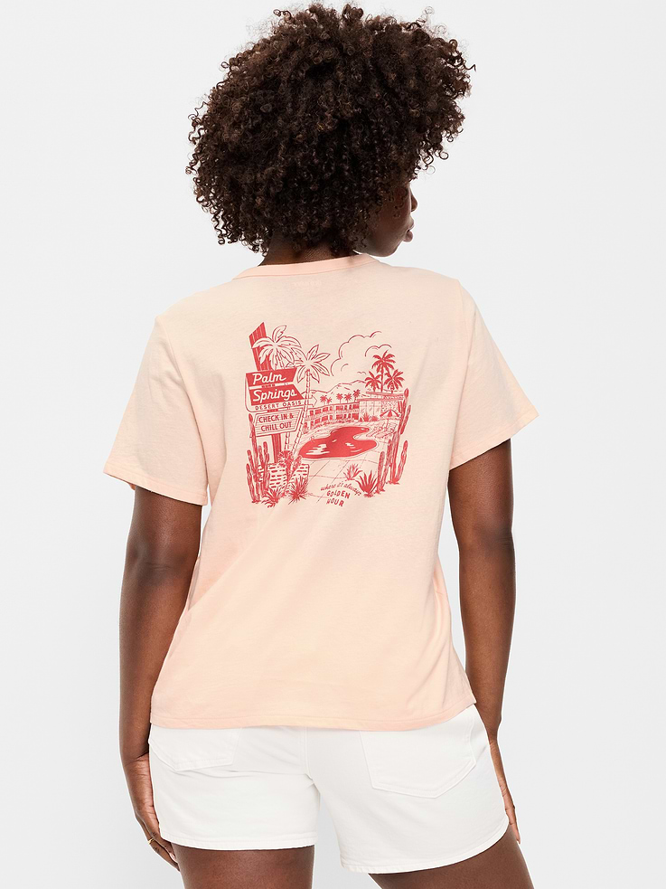 Image number 7 showing, EveryWear Crew-Neck Graphic T-Shirt