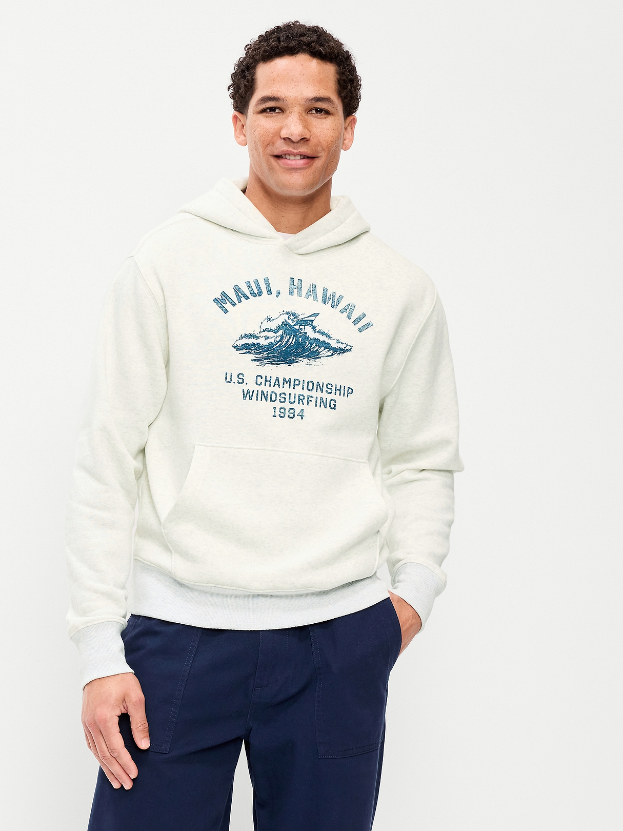 Oversized Essential Popover Hoodie | Old Navy
