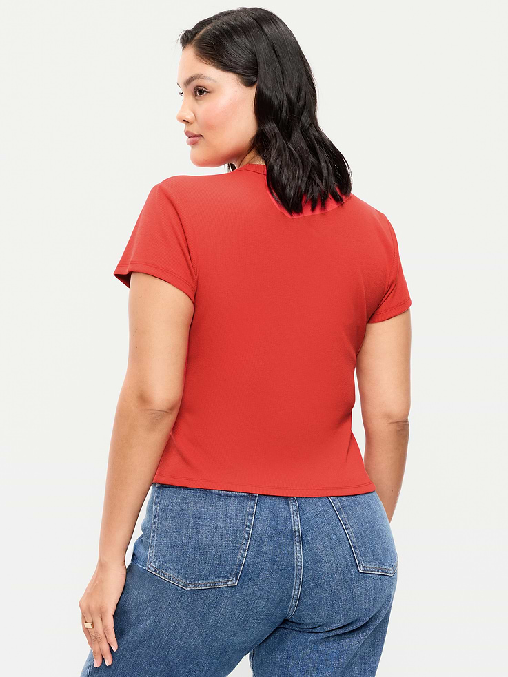Image number 8 showing, Snug Crop T-Shirt