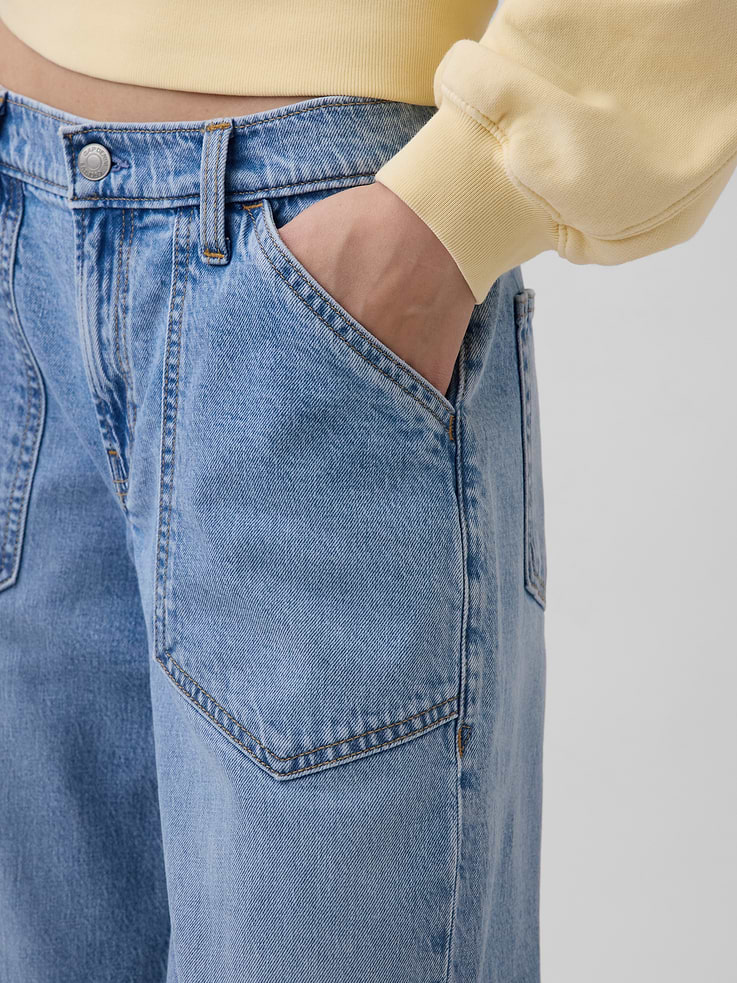Image number 5 showing, Low Rise '90s Loose Jeans