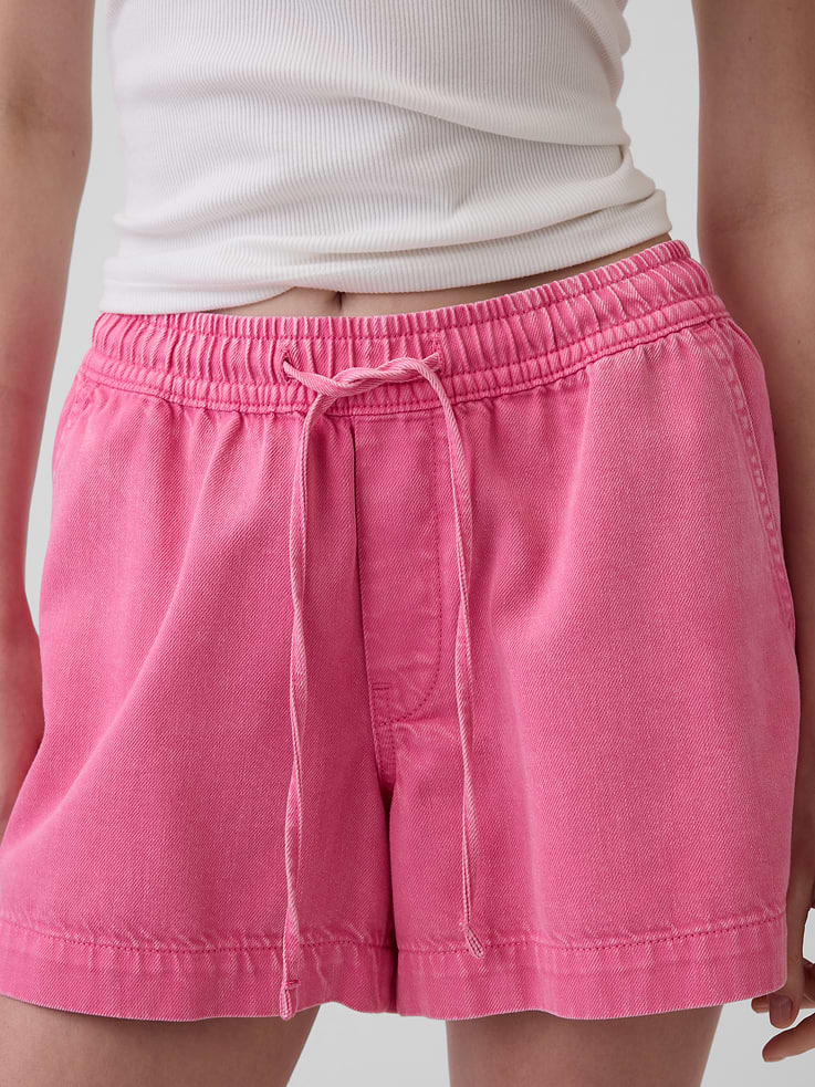 Image number 5 showing, 4" UltraSoft Denim Easy Shorts