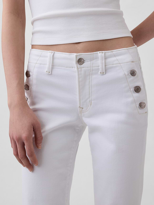 Low Rise Long & Lean Sailor Jeans