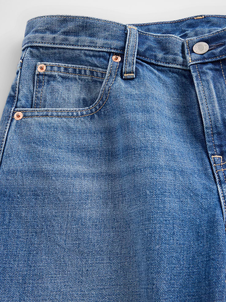 Image number 5 showing, Low Rise Barrel Jeans