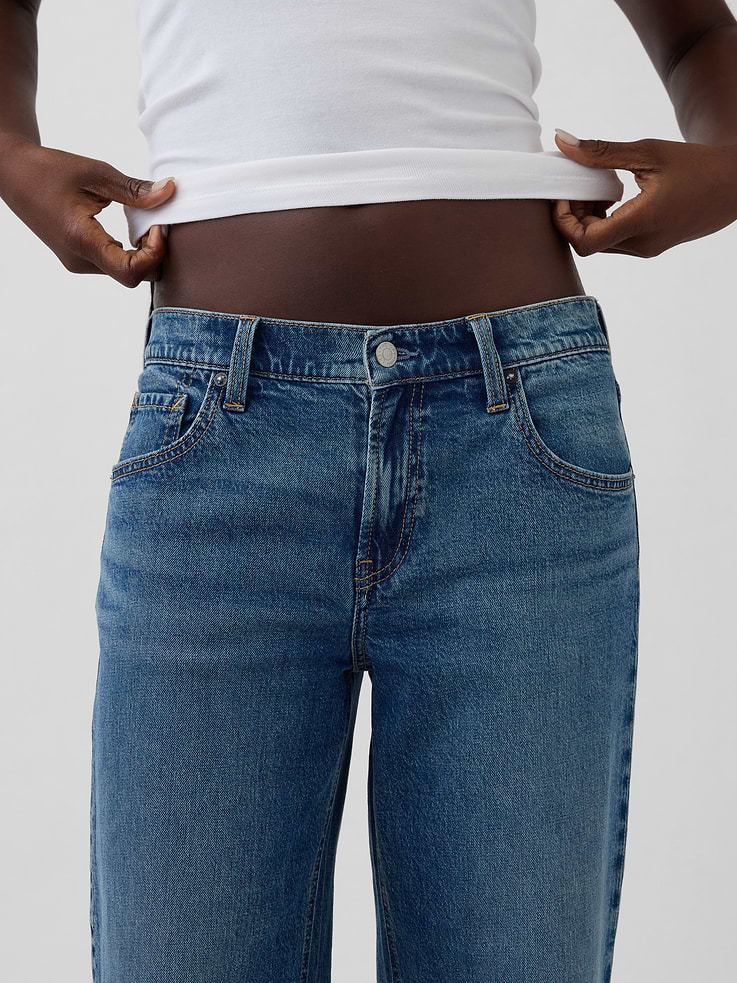 Image number 5 showing, Low Rise '90s Loose Jeans