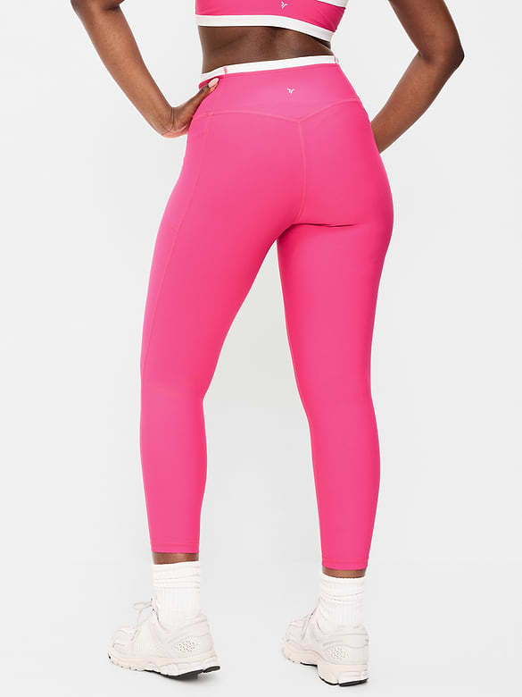 Extra-High Waisted PowerSoft Boundless 7/8 Pocket Leggings – No Front Seam