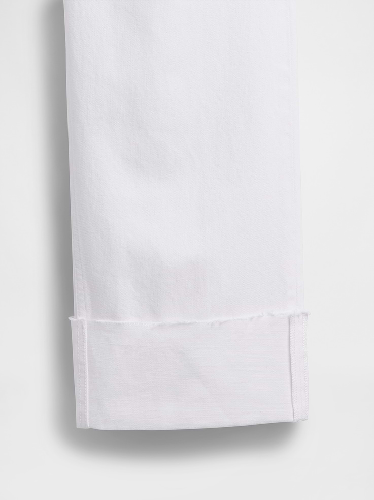 Image number 5 showing, Low Slung Relaxed Crop Jeans