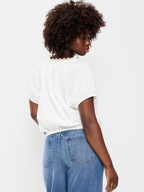 Bubble Hem Top