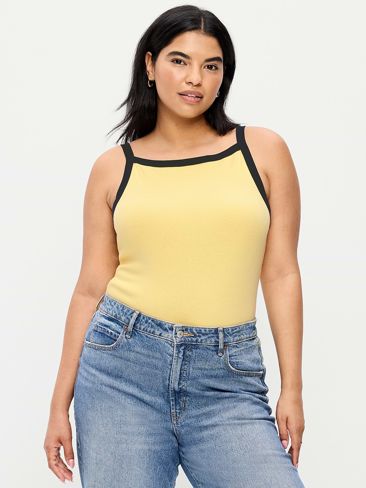 Image number 5 showing, Snug Apron-Neck Tank Top