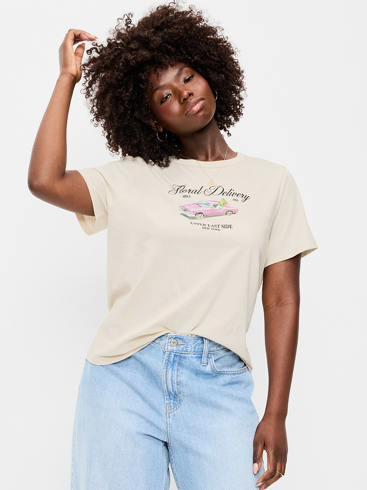 Image number 4 showing, EveryWear Crew-Neck Graphic T-Shirt
