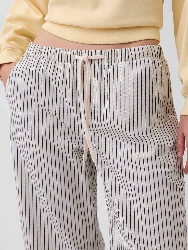 Image number 5 showing, Low Rise '90s Loose Easy Crop Stripe Jeans