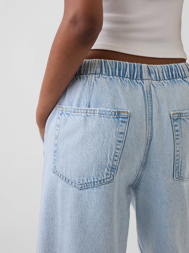 Image number 5 showing, Low Rise Easy '90s Loose Crop Jeans