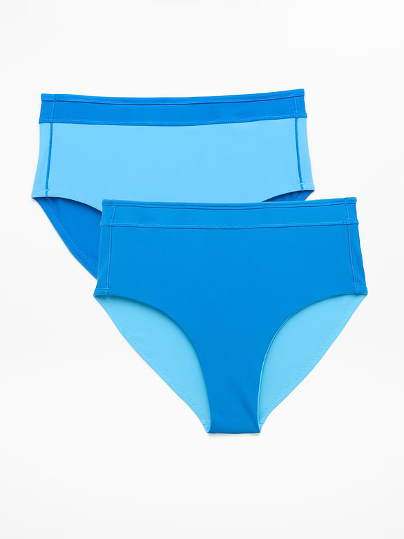 Athleta Girl Reversible High Rise Swim Bottom