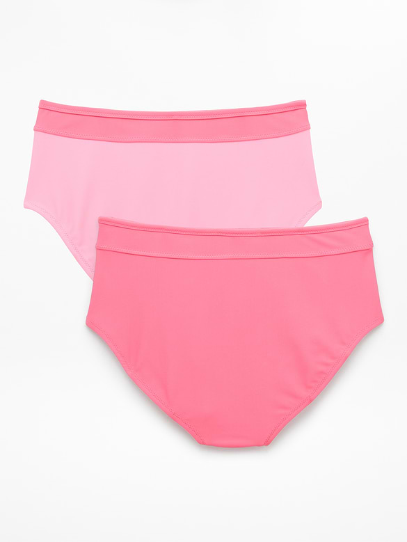 Athleta Girl Reversible High Rise Swim Bottom