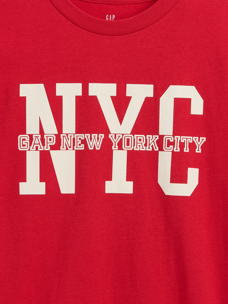 Image number 3 showing, Kids Gap NYC Logo T-Shirt