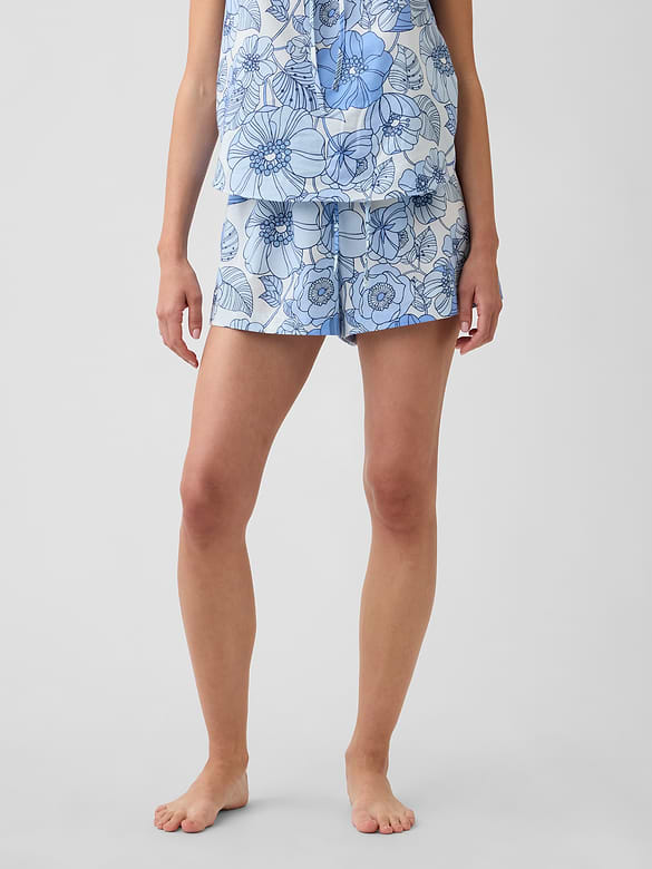 Poplin PJ Shorts