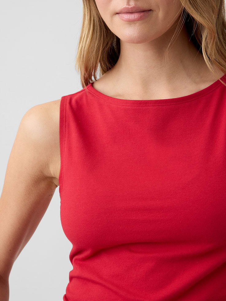 Image number 4 showing, Boatneck Tank Top