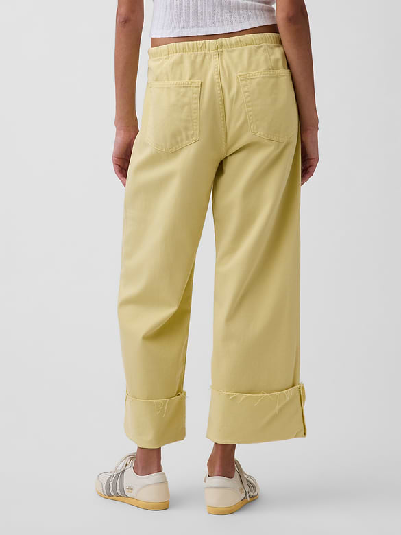 Low Rise UltraSoft '90s Loose Easy Crop Jeans