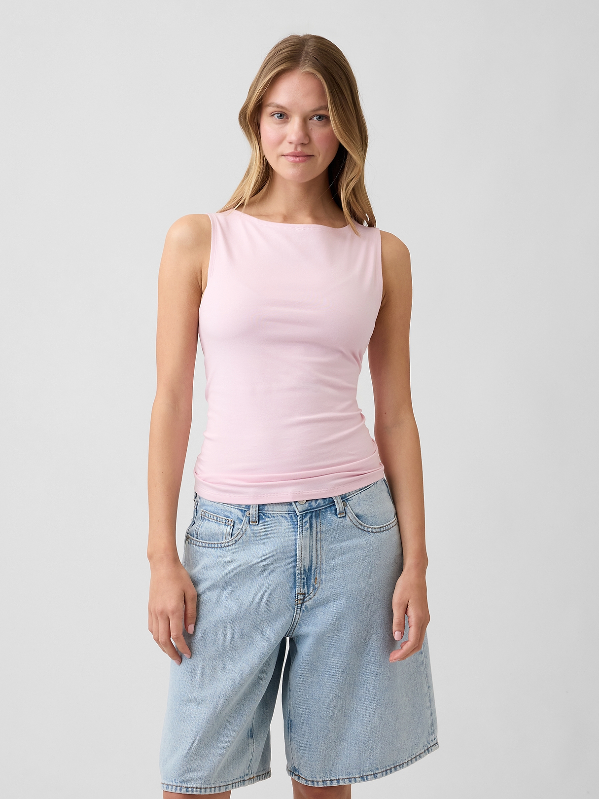 Boatneck Tank Top | Gap Factory