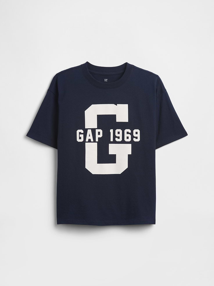 Image number 1 showing, Kids Boxy Graphic T-Shirt