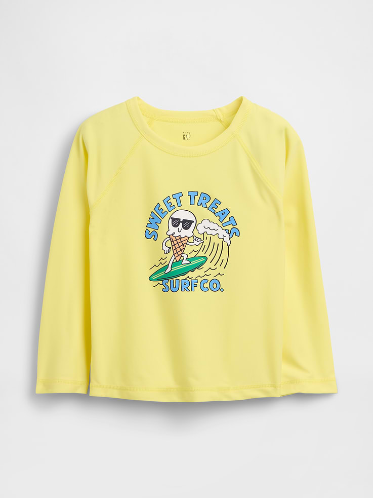 Image number 1 showing, Baby & Toddler Swim Rash Guard