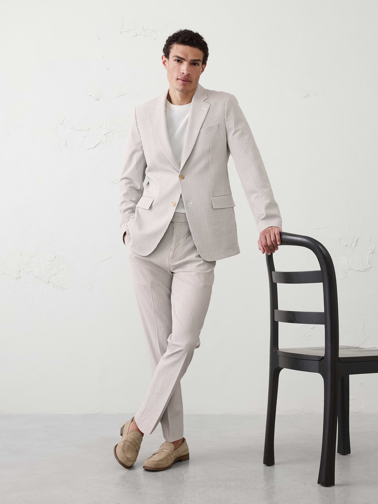 Image number 3 showing, Seersucker Suit Jacket