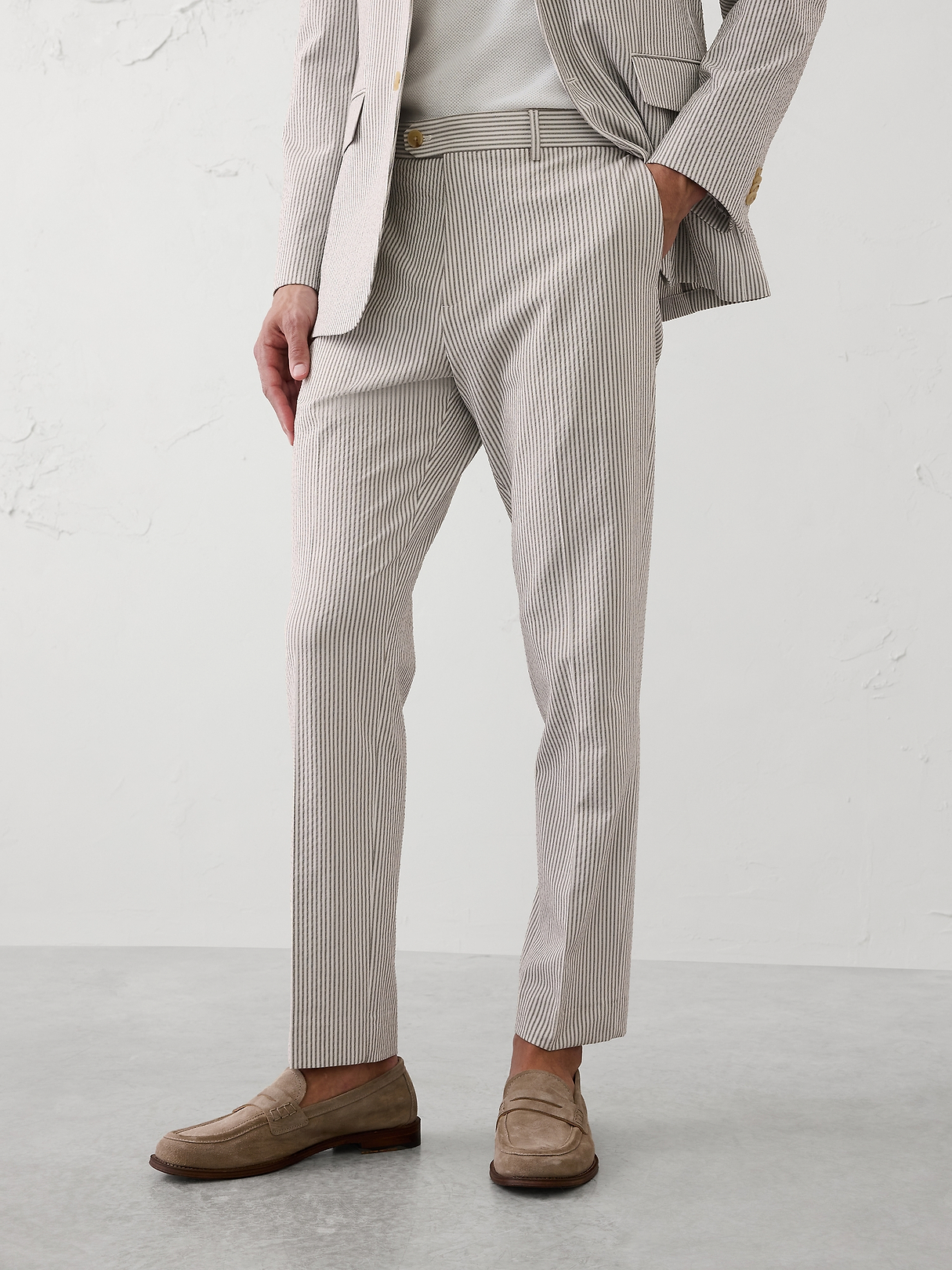 Seersucker Suit Trouser | Banana Republic Factory