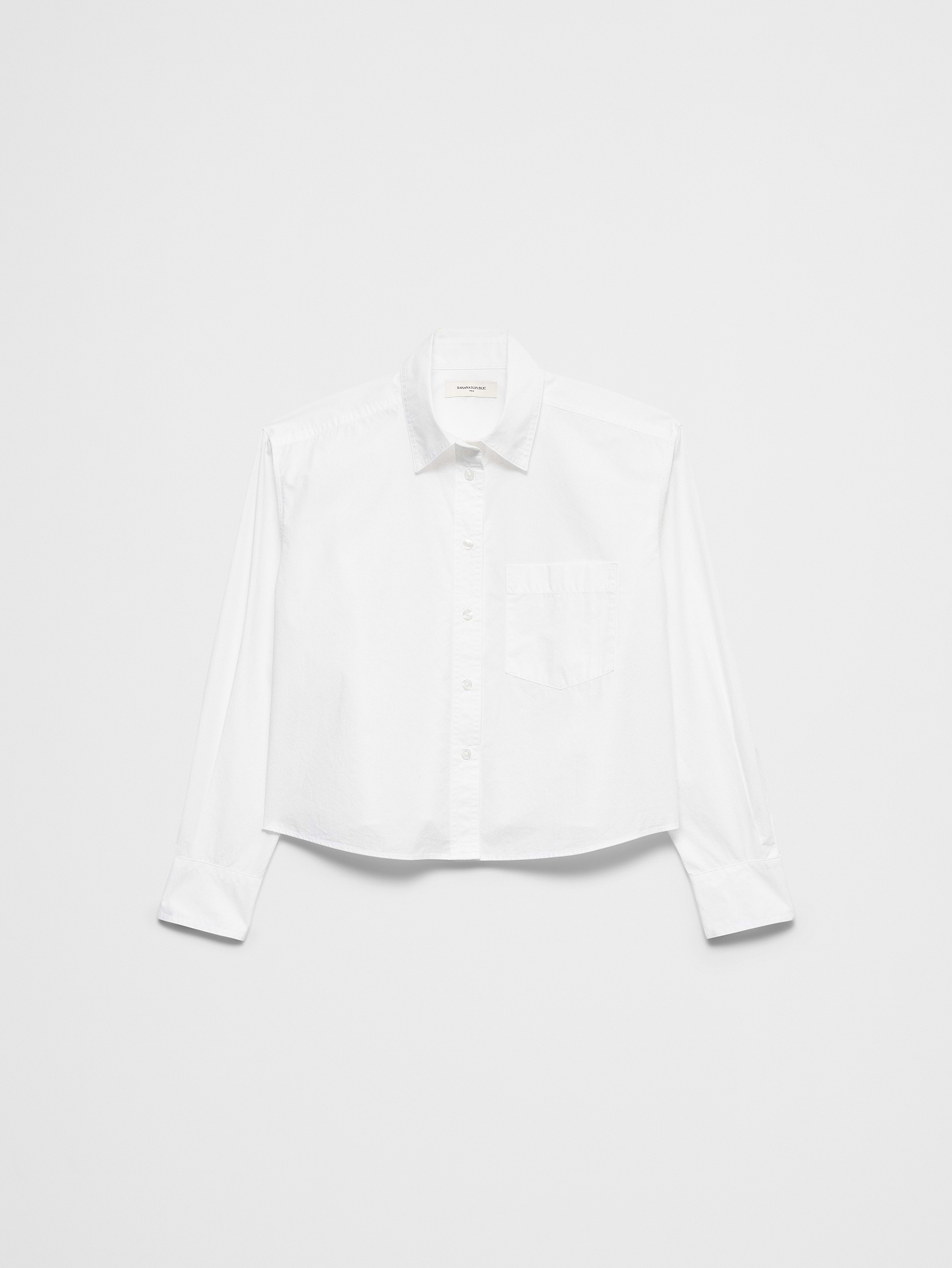 Image number 4 showing, Cotton Cropped Shirt