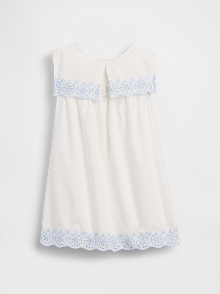 Image number 3 showing, Baby & Toddler Eyelet Sailor Dress