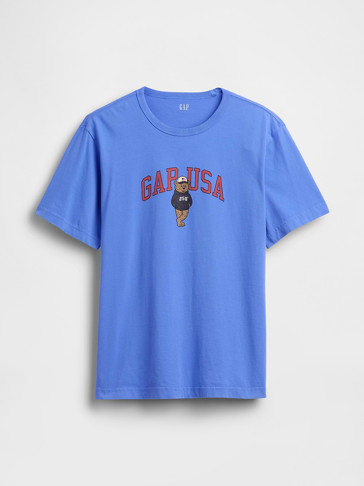 L'image numéro 5 présente T-shirt décontracté à logo et motif de l’ourson Brannan