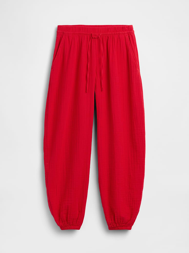 Image number 5 showing, Cotton Gauze Easy Joggers
