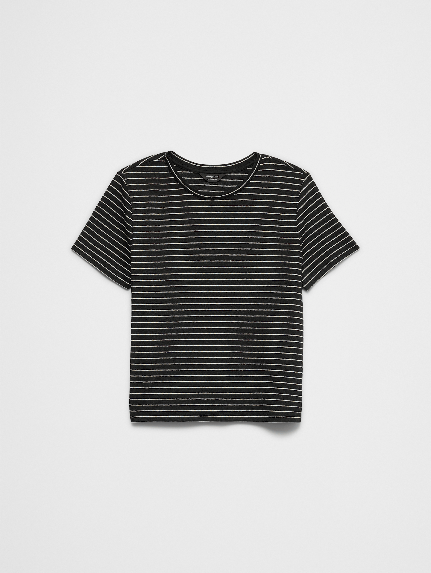 Image number 7 showing, Linen-Blend T-Shirt