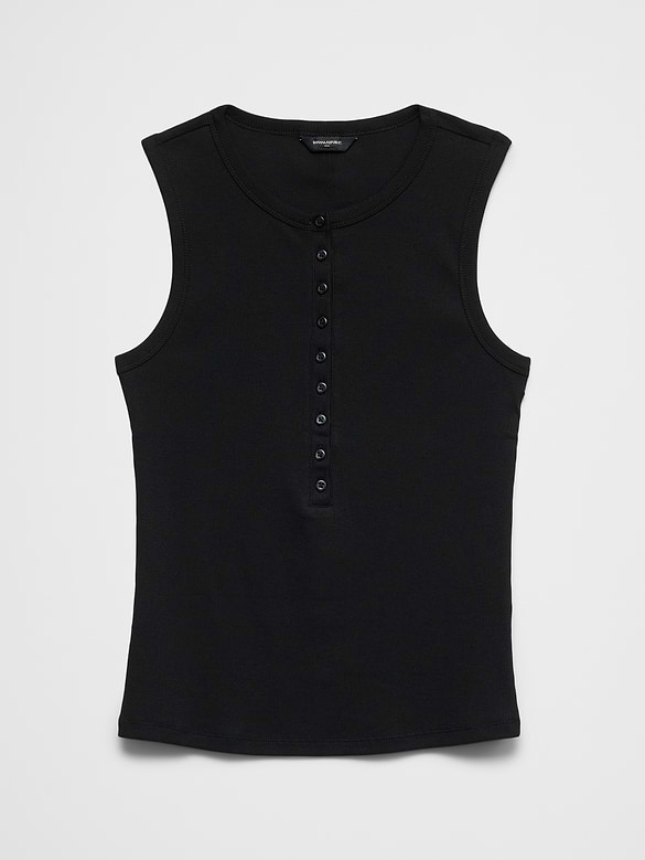 Ribbed Henley