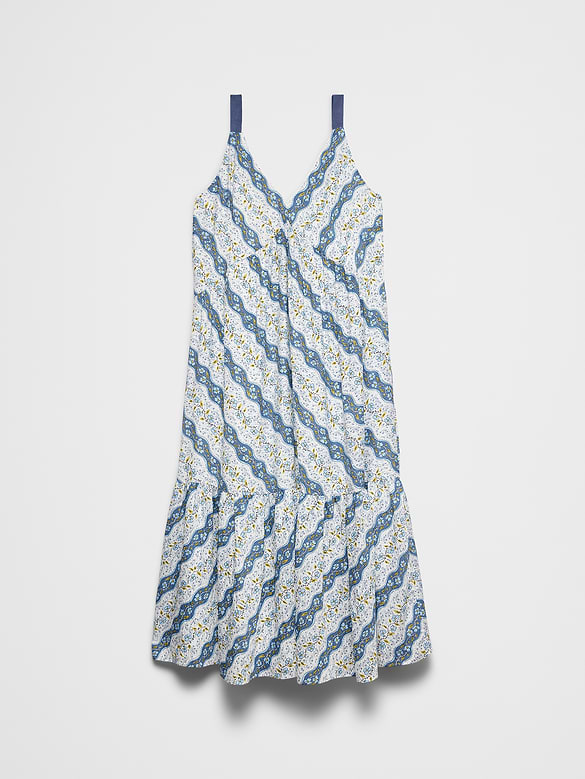 Empire-Tiered Midi Dress