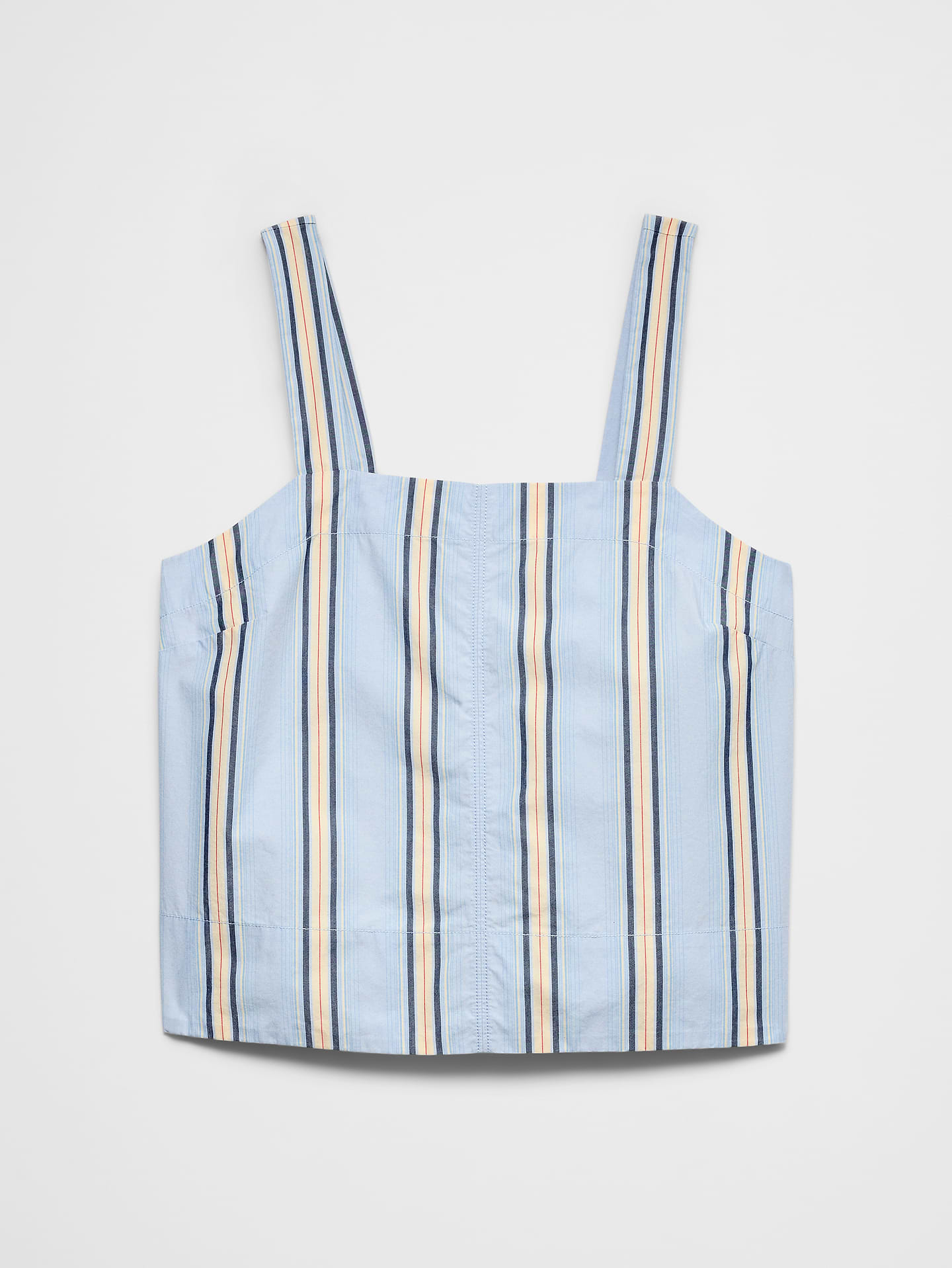 Image number 4 showing, Boxy Topstitch Tank