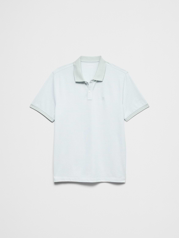 Standard-Fit Pique Polo