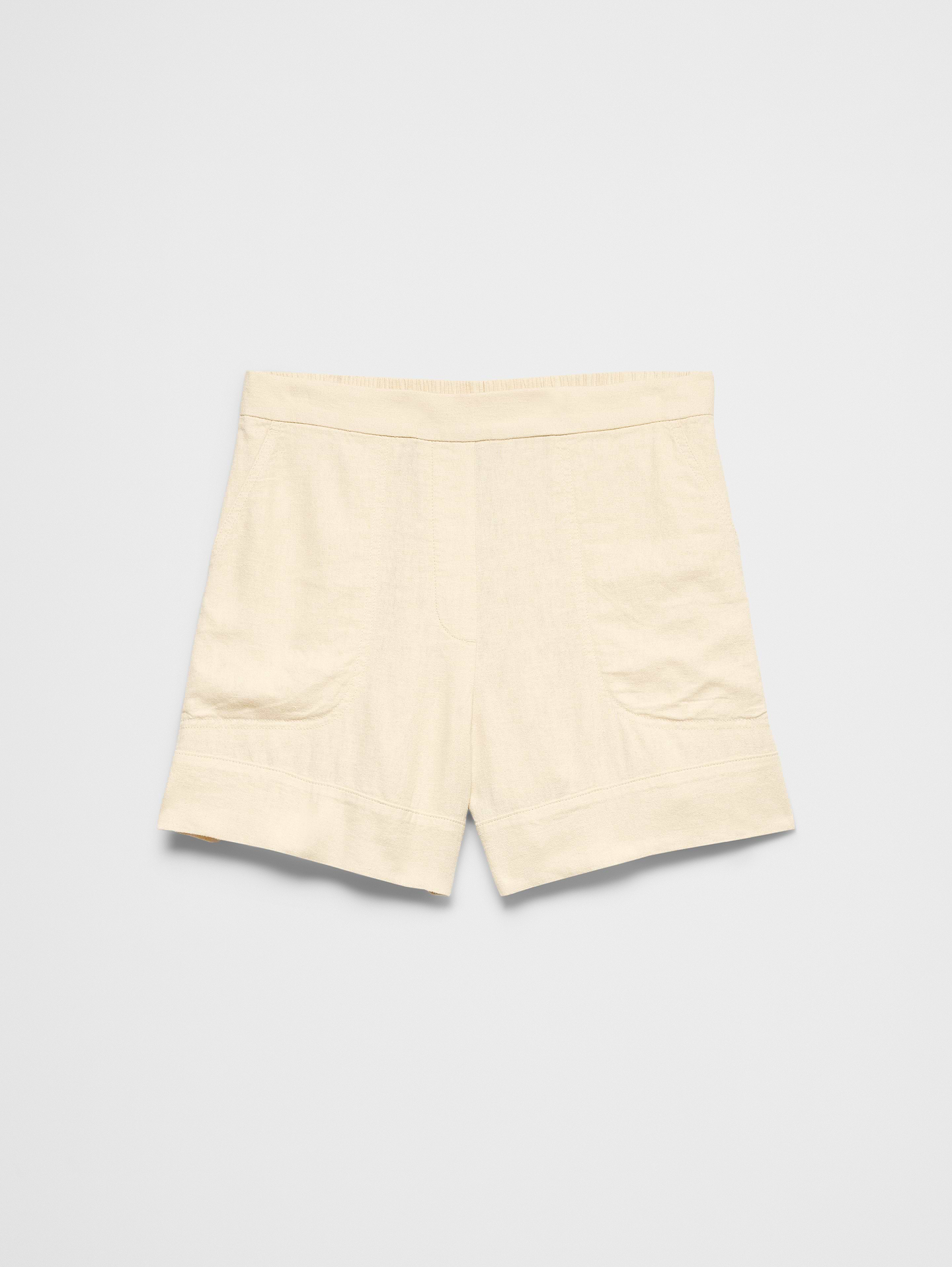 Image number 4 showing, Anyday High-Rise Linen-Blend Short