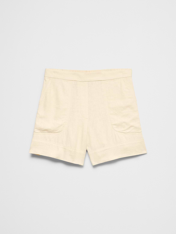 Anyday High-Rise Linen-Blend Short