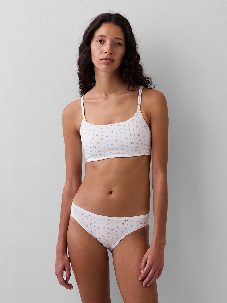 Image number 1 showing, Organic Stretch Cotton Bralette