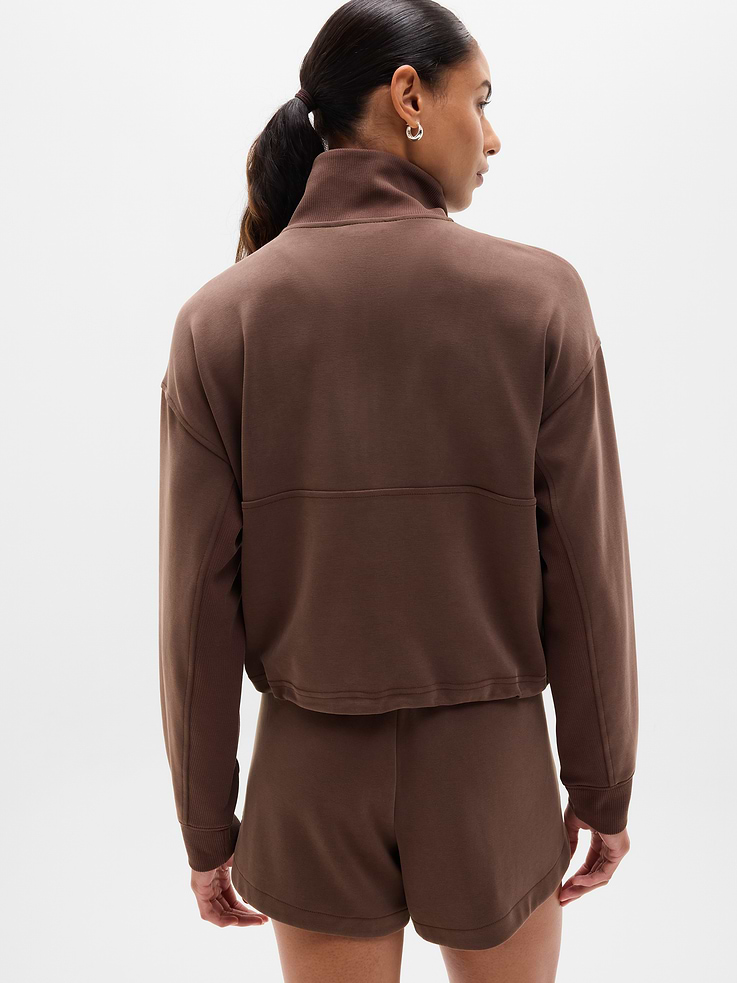 Image number 3 showing, Seasoft Rib 1/4 Zip Popover