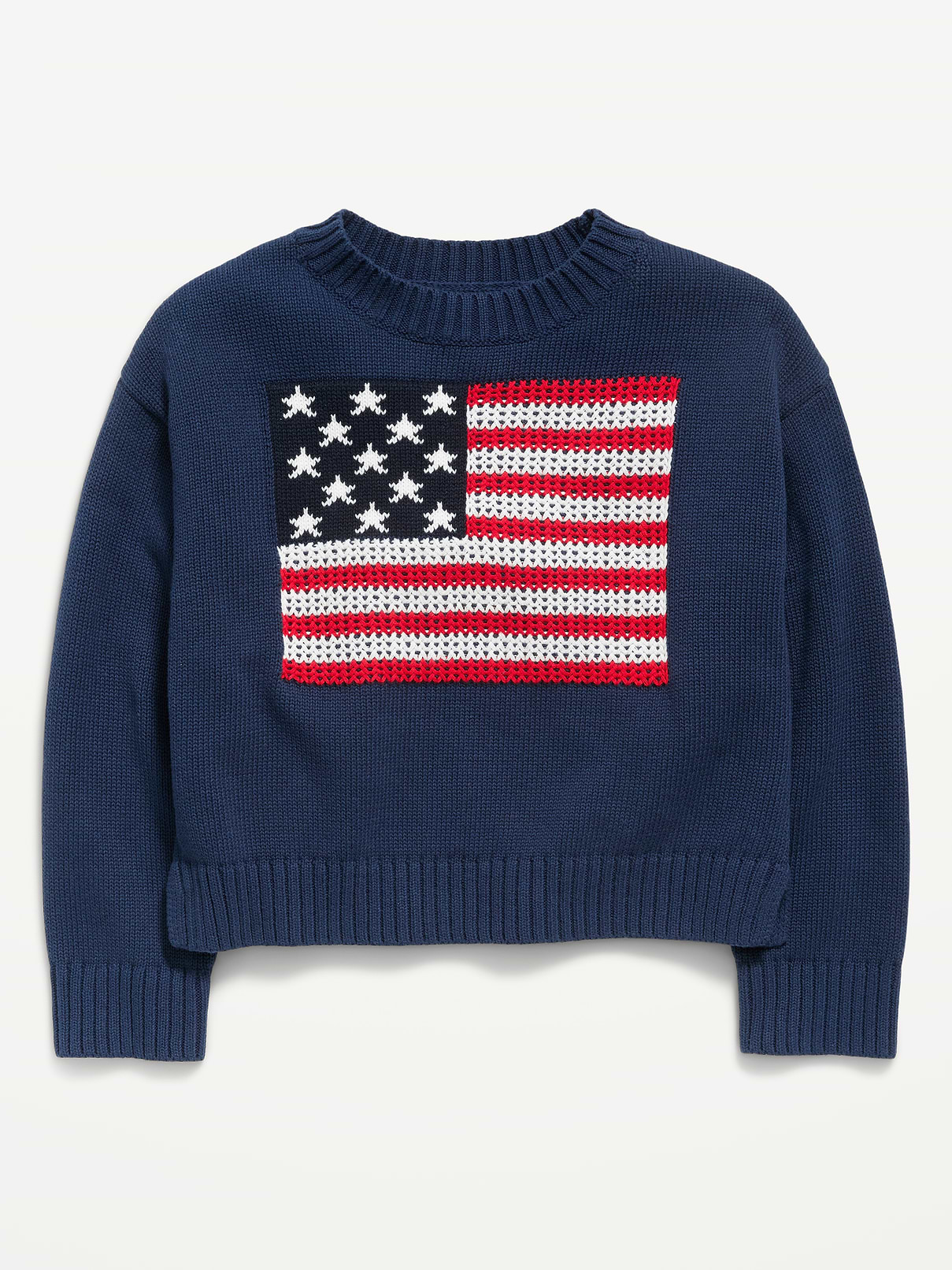 Image number 2 showing, Long-Sleeve Pullover Sweater for Girls
