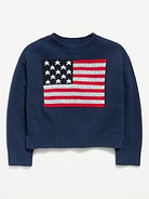 Image number 2 showing, Long-Sleeve Pullover Sweater for Girls