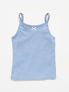 Image number 1 showing, Fitted Printed Tank Top for Girls