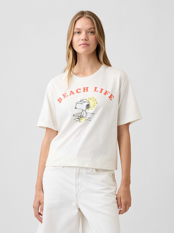 Peanuts Oversized Graphic T-Shirt