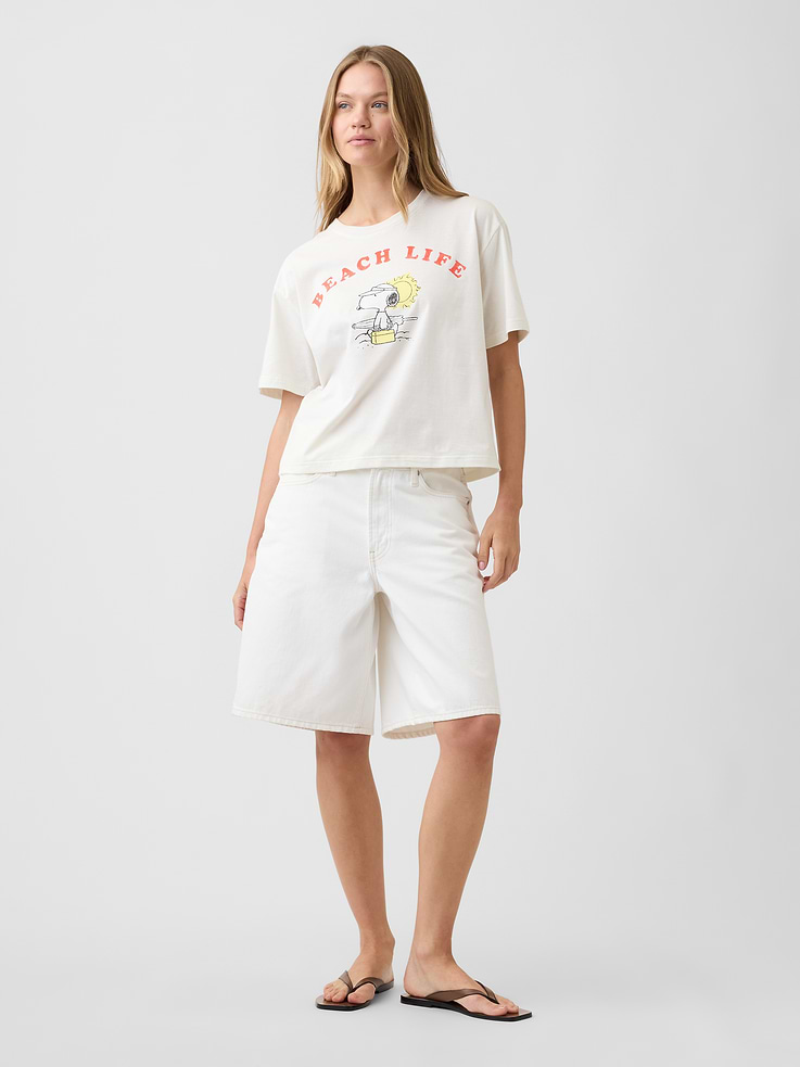 Image number 3 showing, Peanuts Oversized Graphic T-Shirt