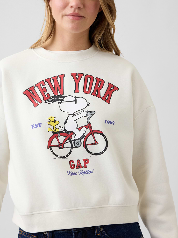 Image number 4 showing, Oversized Wedge Crewneck Sweatshirt