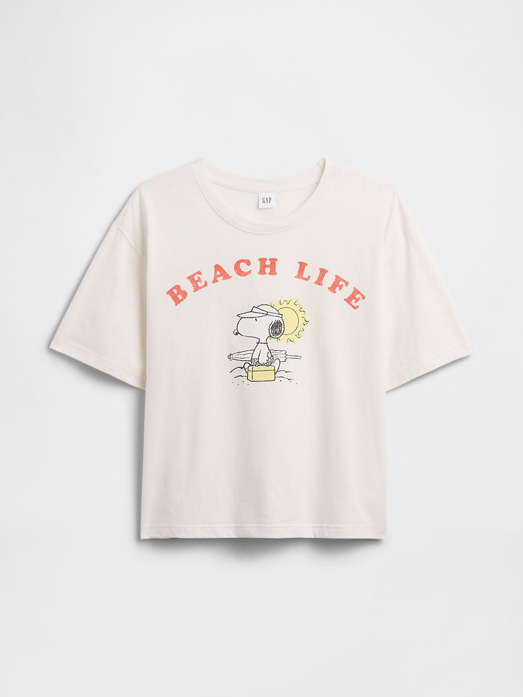 Image number 5 showing, Peanuts Oversized Graphic T-Shirt