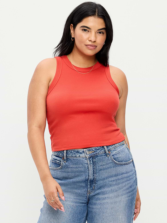 Camisole courte moulante