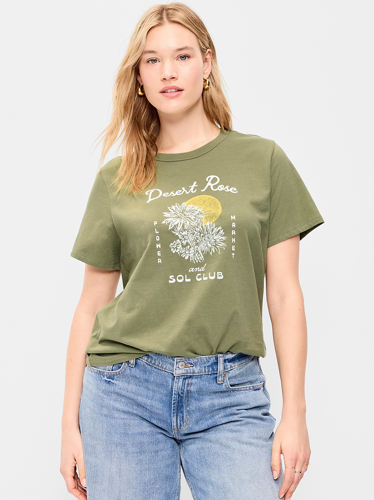 Image number 6 showing, EveryWear Crew-Neck Graphic T-Shirt
